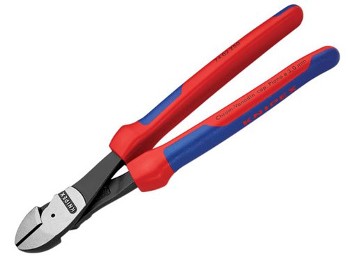Knipex High Leverage Diagonal Cutters Multi-Component Grip 250mm