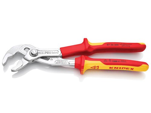 KPX8726250 Knipex VDE Cobra® Water Pump Pliers 250mm