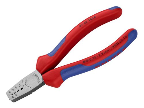 KPX Crimping Pliers for Wire Ferrules 145mm