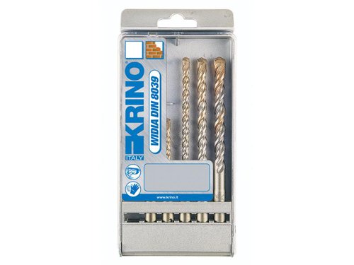 KRI SDS Plus Hammer Drill Bit Set, 5 Piece