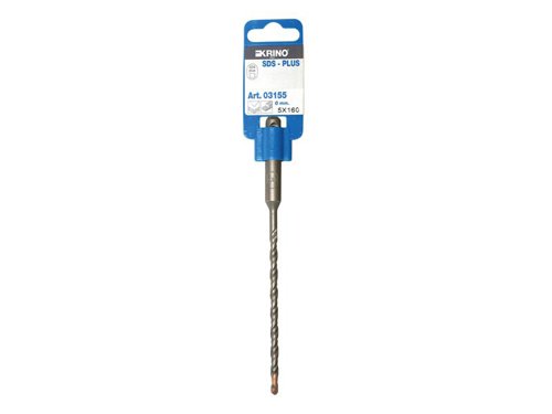 KRI SDS Plus Drill Bit 6 x 210mm Display Pack