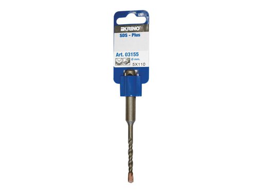 KRI SDS Plus Drill Bit 5 x 110mm Display Pack