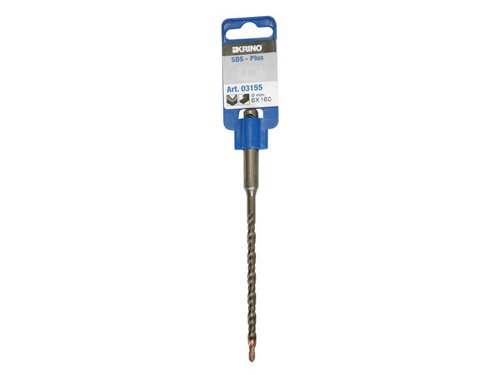 KRI SDS Plus Drill Bit 6 x 160mm Display Pack