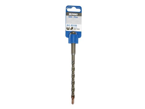 KRI SDS Plus Drill Bit 8 x 160mm Display Pack
