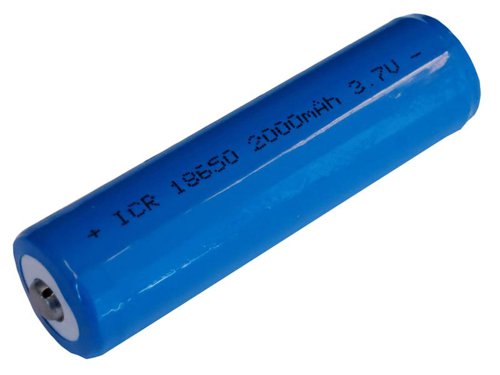 L/H Rechargeable 18650 Li-ion Battery 3.7V 2000mAh