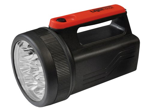 The Lighthouse High-Performance 8 LED Spotlight has a tough ABS casing that is both water and impact resistant. Fitted with 8 bright LEDs. This handy spotlight offers a low cost, one stop option and is the perfect choice where several spotlights are required and is extremely useful in many situations.Complete with a heavy-duty 6V battery and wrist strap, this spotlight is ready for use in seconds.SpecificationRun Time: 12 hoursPower: 6V battery (supplied)