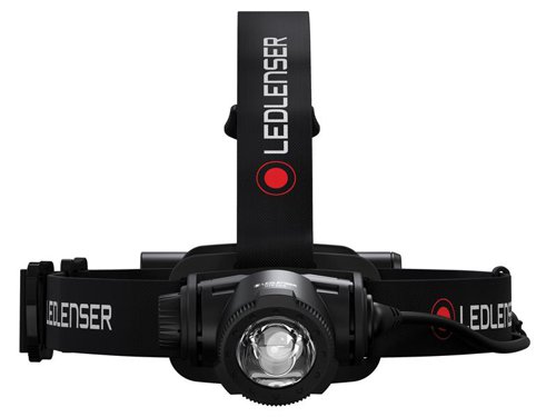 The Ledlenser H7R CORE Rechargeable Headlamp is powerful and features a dimming function. It has 3 brightness levels - Boost (1,000 lm), Power (600 lm) and Low Power (15 lm).The headlamp features the patented Advanced Focusing System, which enables seamless beam focusing for flood (near) or spot (distance) illumination and any level in-between. The head can be pivoted to angle the light up or down, within 130°. Seal-Tight technology provides a supreme level of ingress protection to IP67 and ensures the torch is 100% dust-tight and watertight against the effects of immersion between 15cm and 1m for up to 30 minutes.The head strap is made from anti-microbial material to help inhibit the growth of harmful micro-organisms. Additionally, the adjustable head strap can be detached for washing. An overhead band provides extra stability.This rechargeable headlamp is fast charging via the magnetic contact charging cable. It features a charging indicator that shows when the battery is fully charged. In addition, the headlamp has a battery status that indicates how much power is left, and a low battery warning allows the user time to recharge the battery before the power runs out.It has an integrated Lithium Polymer rechargeable battery pack and is supplied with a magnetic contact charging cable.7-year warranty.Specification:Power: 1,000/600/15 lumensRun Time: Boost, 4 hours (Power), 65 hours (Low Power)Beam Distance: 250/200/25mIP Rating: IP67Weight: 259g (inc. battery)