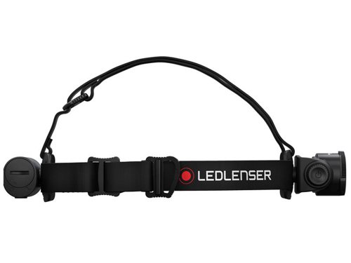 The Ledlenser H7R CORE Rechargeable Headlamp is powerful and features a dimming function. It has 3 brightness levels - Boost (1,000 lm), Power (600 lm) and Low Power (15 lm).The headlamp features the patented Advanced Focusing System, which enables seamless beam focusing for flood (near) or spot (distance) illumination and any level in-between. The head can be pivoted to angle the light up or down, within 130°. Seal-Tight technology provides a supreme level of ingress protection to IP67 and ensures the torch is 100% dust-tight and watertight against the effects of immersion between 15cm and 1m for up to 30 minutes.The head strap is made from anti-microbial material to help inhibit the growth of harmful micro-organisms. Additionally, the adjustable head strap can be detached for washing. An overhead band provides extra stability.This rechargeable headlamp is fast charging via the magnetic contact charging cable. It features a charging indicator that shows when the battery is fully charged. In addition, the headlamp has a battery status that indicates how much power is left, and a low battery warning allows the user time to recharge the battery before the power runs out.It has an integrated Lithium Polymer rechargeable battery pack and is supplied with a magnetic contact charging cable.7-year warranty.Specification:Power: 1,000/600/15 lumensRun Time: Boost, 4 hours (Power), 65 hours (Low Power)Beam Distance: 250/200/25mIP Rating: IP67Weight: 259g (inc. battery)