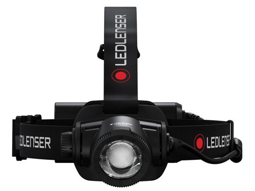 The Ledlenser H15R CORE Rechargeable Headlamp provides extreme illumination, a state-of-the-art multi-core optic and the ability to light beam up to an impressive 250 metres. It has 3 brightness levels - Boost (2,500 lm), Power (1,000 lm) and Low Power (20 lm). A dimming feature allows the light intensity to be adjusted to the right level of illumination.The headlamp features the patented Advanced Focusing System, which enables seamless beam focusing for flood (near) or spot (distance) illumination and any level in-between. The head can be pivoted to angle the light up or down, within 120°. Seal-Tight technology provides a supreme level of ingress protection to IP67 and ensures the torch is 100% dust-tight and watertight against the effects of immersion between 15cm and 1m for up to 30 minutes.The head strap is made from anti-microbial material to help inhibit the growth of harmful micro-organisms. Additionally, the adjustable head strap can be detached for washing. An overhead band provides extra stability.This rechargeable headlamp is fast charging via the magnetic contact charging cable. It features a charging indicator that shows when the battery is fully charged. In addition, the headlamp has a battery status that indicates how much power is left, and a low battery warning allows the user time to recharge the battery before the power runs out.Supplied with:1 x Li-ion rechargeable battery1 x Magnetic contact charging cableSpecification:Power: 2,500/1,000/20 lumensRun Time: Boost, 5 hours (Power), 80 hours (Low Power)Beam Distance: 250/170/20mIP Rating: IP67Weight: 380g (inc. battery)