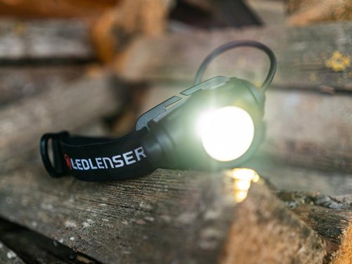 The Ledlenser H7R CORE Rechargeable Headlamp is powerful and features a dimming function. It has 3 brightness levels and a patented Advanced Focusing System. This enables seamless beam focusing for flood (near) or spot (distance) illumination and any level in-between.The head can be pivoted to angle the light up or down, within 130°. Seal-Tight technology provides a supreme level of ingress protection to IP67 and ensures the torch is 100% dust-tight and watertight against the effects of immersion between 15cm and 1m for up to 30 minutes. The head strap is made from anti-microbial material to help inhibit the growth of harmful micro-organisms. It can be detached for washing. There is also an overhead band providing extra stability.It has an integrated Lithium Polymer rechargeable battery pack and is supplied with a magnetic contact charging cable. A charging indicator shows when the battery is fully charged and also indicates how much power is left. The low battery warning allows the user time to recharge the battery before the power runs out.Specifications:Power: 1,000/600/15 lumens.Run Time: Boost, 4 hours (Power), 65 hours (Low Power).Beam Distance: 250/200/25m.IP Rating: IP67.Weight: 259g (inc. battery).Supplied with 1 x Ledlenser K4R Rechargeable Keyring Torch. This ultra-compact yet powerful light delivers up to 120 lumens. A carabiner ensures this handy torch is always within reach, attach it to a keychain, backpack or purse. The transport lock protects against unintentional switching on. It can be quickly and easily recharged via the simple fold out USB-A connector. There is also a handy charge level indicator so you always know how much battery life is available.Specifications:Power: 120/20 lumens.Run Time: Boost, 1 hour/3.5 hour.Beam Distance: 30/10m.