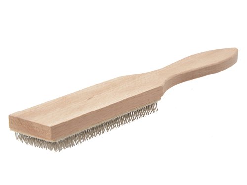The Lessmann Steel File Cleaning Brush is ideal for for cleaning wood and metal files. The file card is glued to the wooden body.Length: 250mm.Filing Surface: 115 x 38mm.
