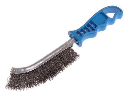 Universal Hand Brush 260mm x 28mm 0.35 Crimped Steel Wire