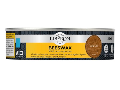 Liberon Beeswax Paste Dark 150ml