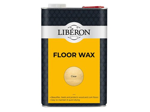 LIBFWW5LN Liberon Floor Wax Clear 5 litre