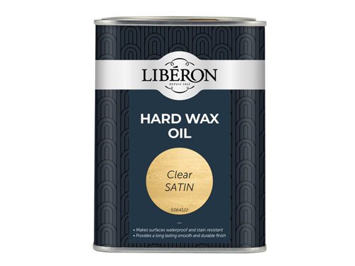 Liberon Hard Wax Oil Clear Satin 1 litre