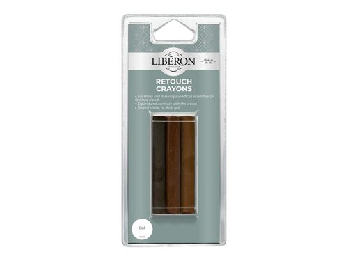 LIBRCON Liberon Retouch Crayons Oak (3 Pack)