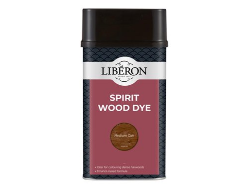Liberon Spirit Wood Dye Medium Oak 1 litre