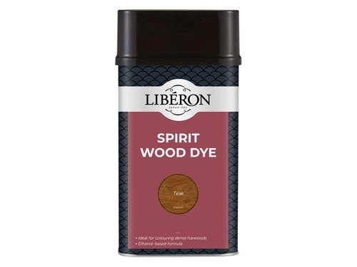 Liberon Spirit Wood Dye Teak 1 litre