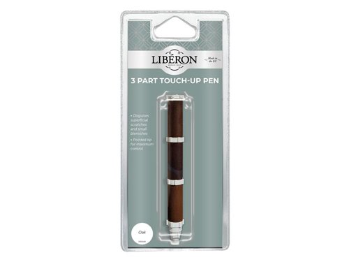 LIBTUP3PON Liberon 3 Part Touch-Up Pen Oak