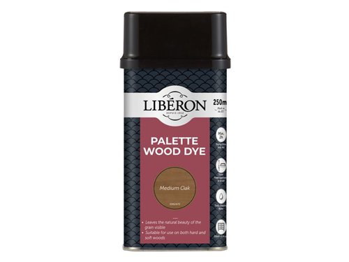 LIB Palette Wood Dye Medium Oak 250ml