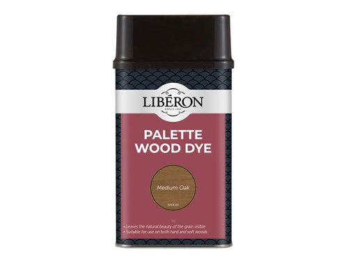 Liberon Palette Wood Dye Medium Oak 500ml