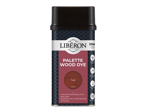Liberon Palette Wood Dye Teak 250ml