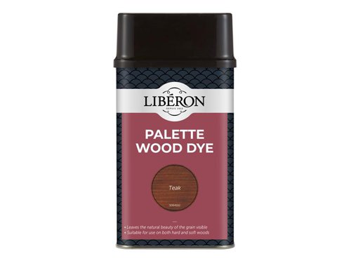 Liberon Palette Wood Dye Teak 500ml