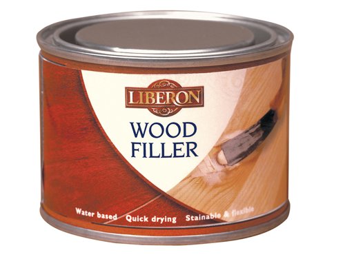 LIBWFM125 Liberon Wood Filler Mahogany 125ml