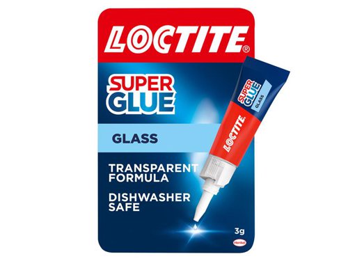 LOCGB3GNR Loctite Super Glue Glass Tube 3g