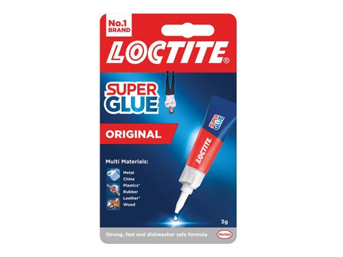 LOCSGLO3GNR Loctite Super Glue Original Tube 3g