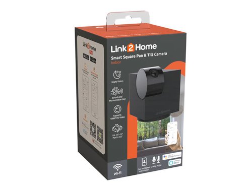Link2Home Smart Square Pan & Tilt Indoor Camera