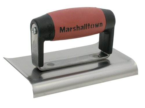 M/T M136D Cement Edger Curved End DuraSoft® Handle 6 x 3in