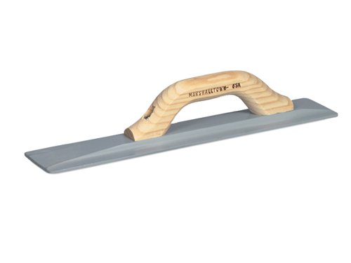 Marshalltown M145 Square Ended Magnesium Float, Shaped Wooden Handle 16 x 3.1/8in