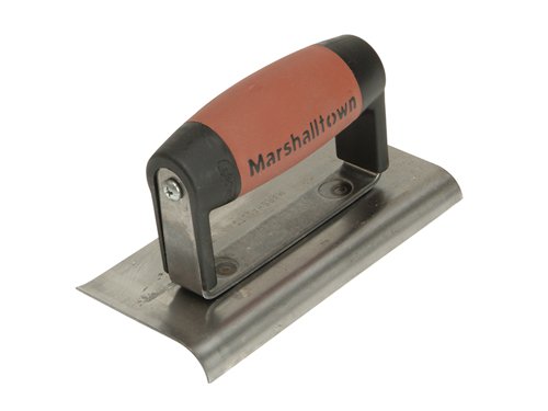 M/T176D Marshalltown 176D Cement Edger Curved & Straight End DuraSoft® Handle 6 x 3in