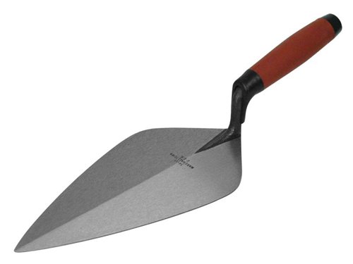 M/T 34D Wide London Pattern Brick Trowel DuraSoft® Handle 12in