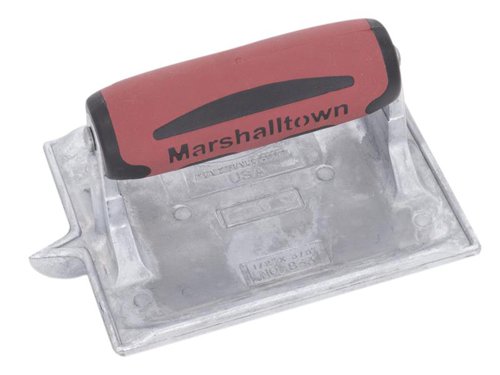 M/T M835D Heavy-Duty Zinc Groover Trowel DuraSoft® Handle 6 x 4.1/2in