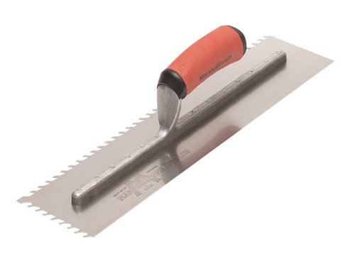 M/T LayFlat 6mm Notch Trowel 16 x 4in