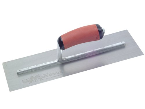 M/T MPB13SSD Pre-Worn PermaShape® Finishing S/S Trowel DuraSoft® Handle 13 x 5in