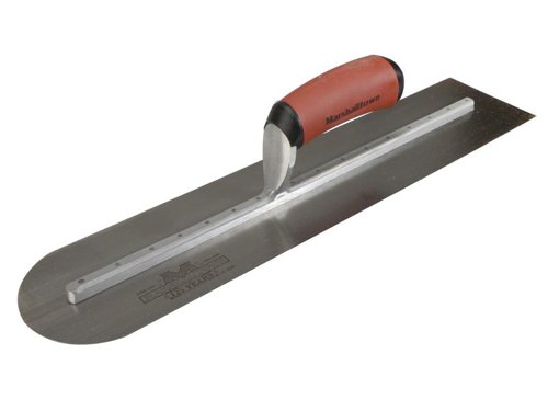 M/T MXS81RE Round End Cement Trowel Wooden Handle 18 x 4in