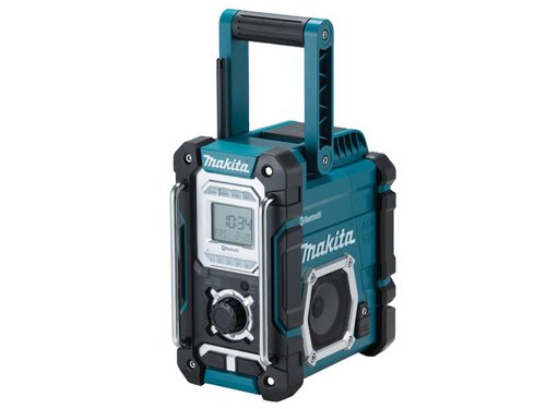 Makita DMR108 Bluetooth® Job Site Radio Blue 240V & Li-ion Bare Unit