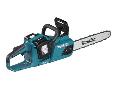 MAK DUC355PT2 BL LXT Chainsaw 36V (2 x 18V) 2 x 5.0Ah Li-ion