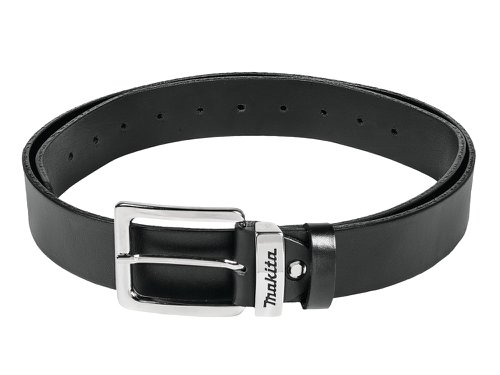 MAK E-05359 Black Leather Belt - M