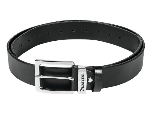 MAK E-05365 Black Leather Belt - L