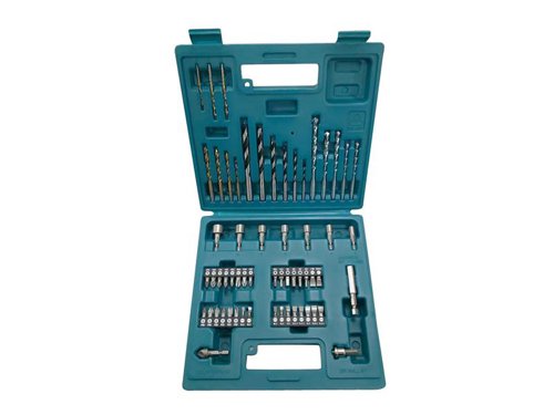 MAK E-11829 Drill And Screwdriver Bit Set, 60 Piece