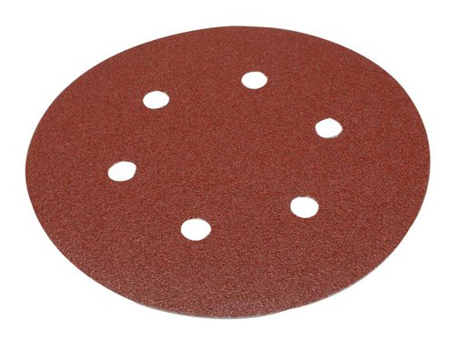 MAK Red Abrasive Disc 150mm 80G (Pack 10)