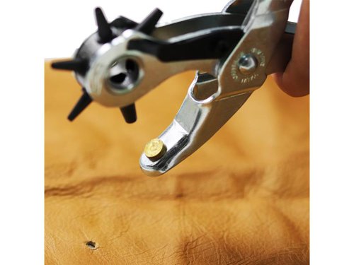 Maun Revolving Leather Hole Punch Pliers