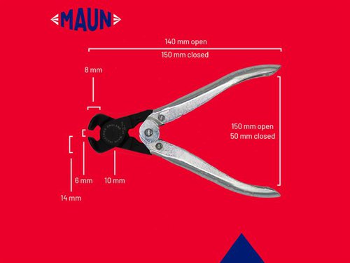 Maun End Cutting Nippers 150mm