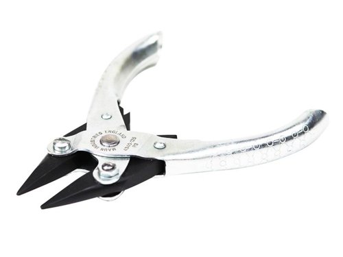 Maun Snipe Nose Parallel Pliers, Serrated Jaws 125mm