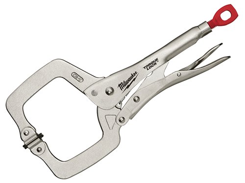 Milwaukee Hand Tools TORQUE LOCK™ Locking C-Clamp with Swivel Pads 280mm (11in)
