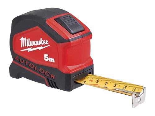 MHT Autolock Tape Measure 5m/16ft (Width 25mm)